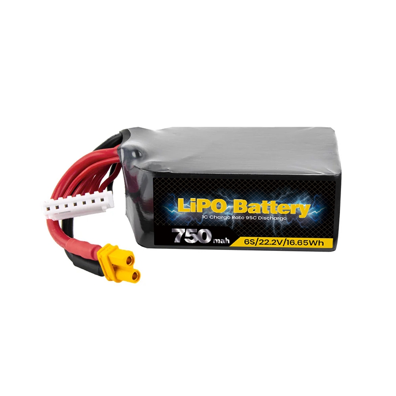 LiPO Battery 750mAh 6S 22.2V