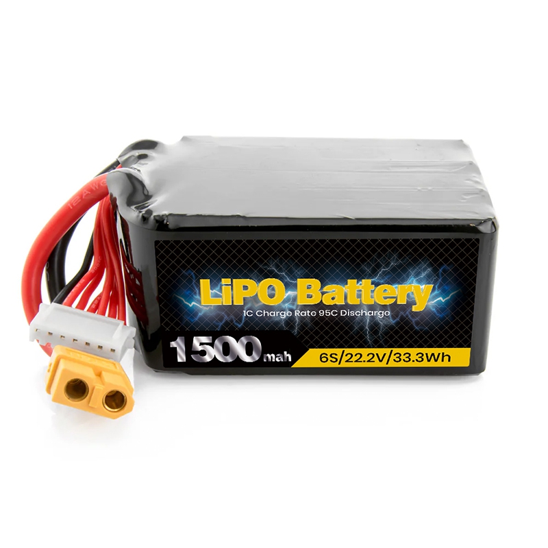 LiPO Battery 1500mAh 6S 22.2V