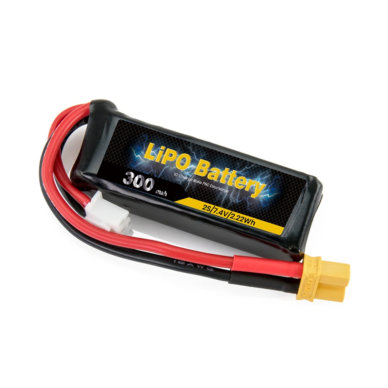 LiPO Battery 300mAh 2S 7.4V