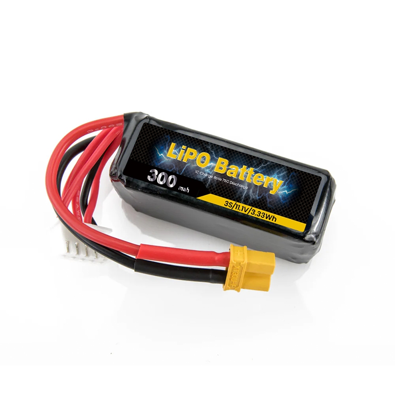 LiPO Battery 300mAh 3S 11.1V