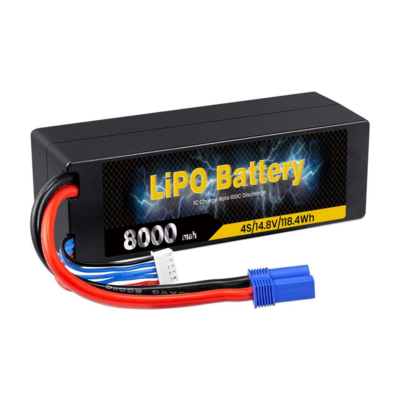 LiPO Battery 8000mAh 4S 14.8V