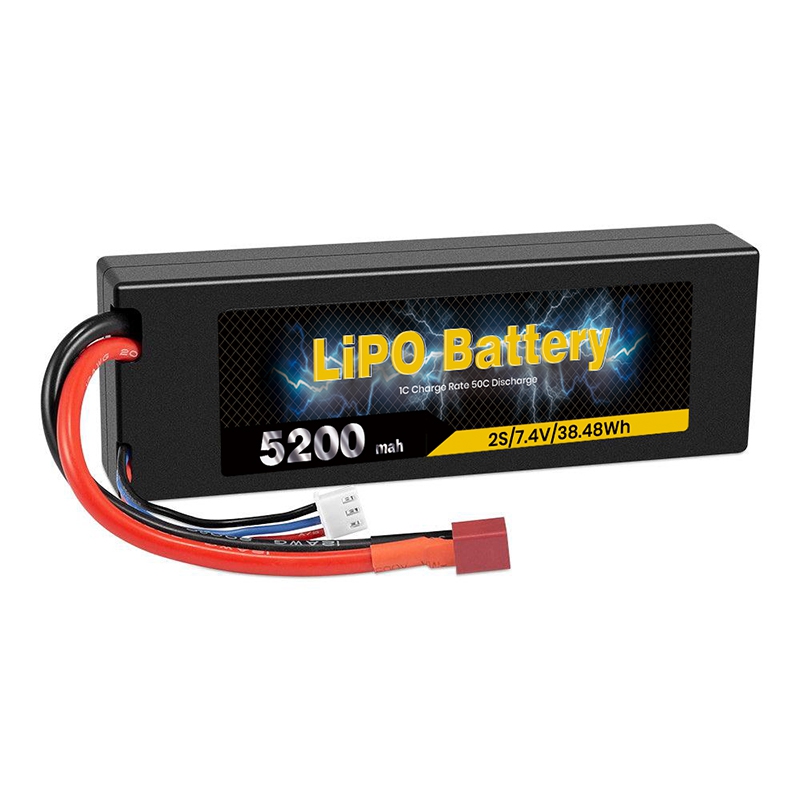 LiPO Battery 5200mAh 2S 7.4V