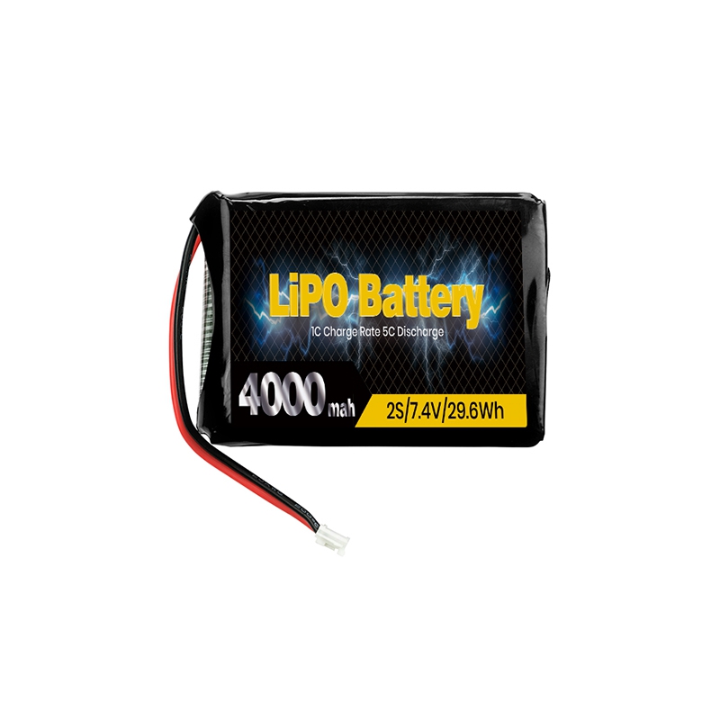 LiPO Battery 4000mAh 2S 7.4V