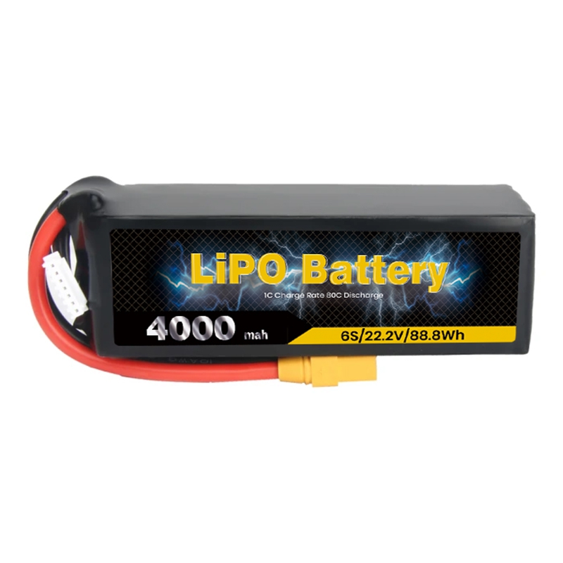 LiPO Battery 4000mAh 6S 22.2V