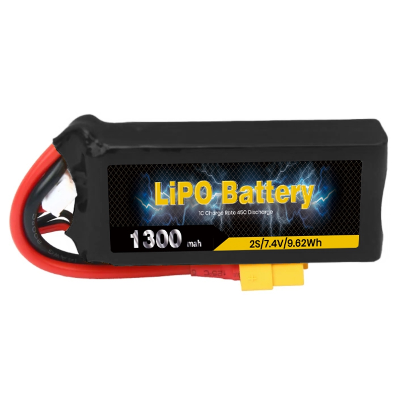 LiPO Battery 1300mAh 2S 7.4V